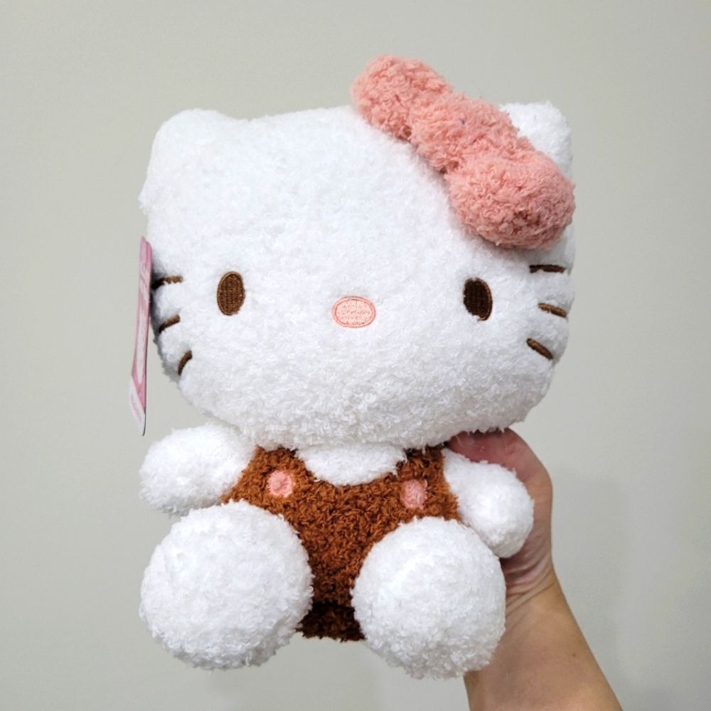 Brand New Sanrio Brown Hello Kitty Plushies Toy Doll 8"